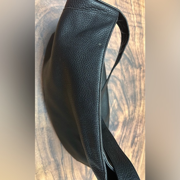 Michael Kors Black Pebbled Leather Hobo Bag - Picture 6 of 8